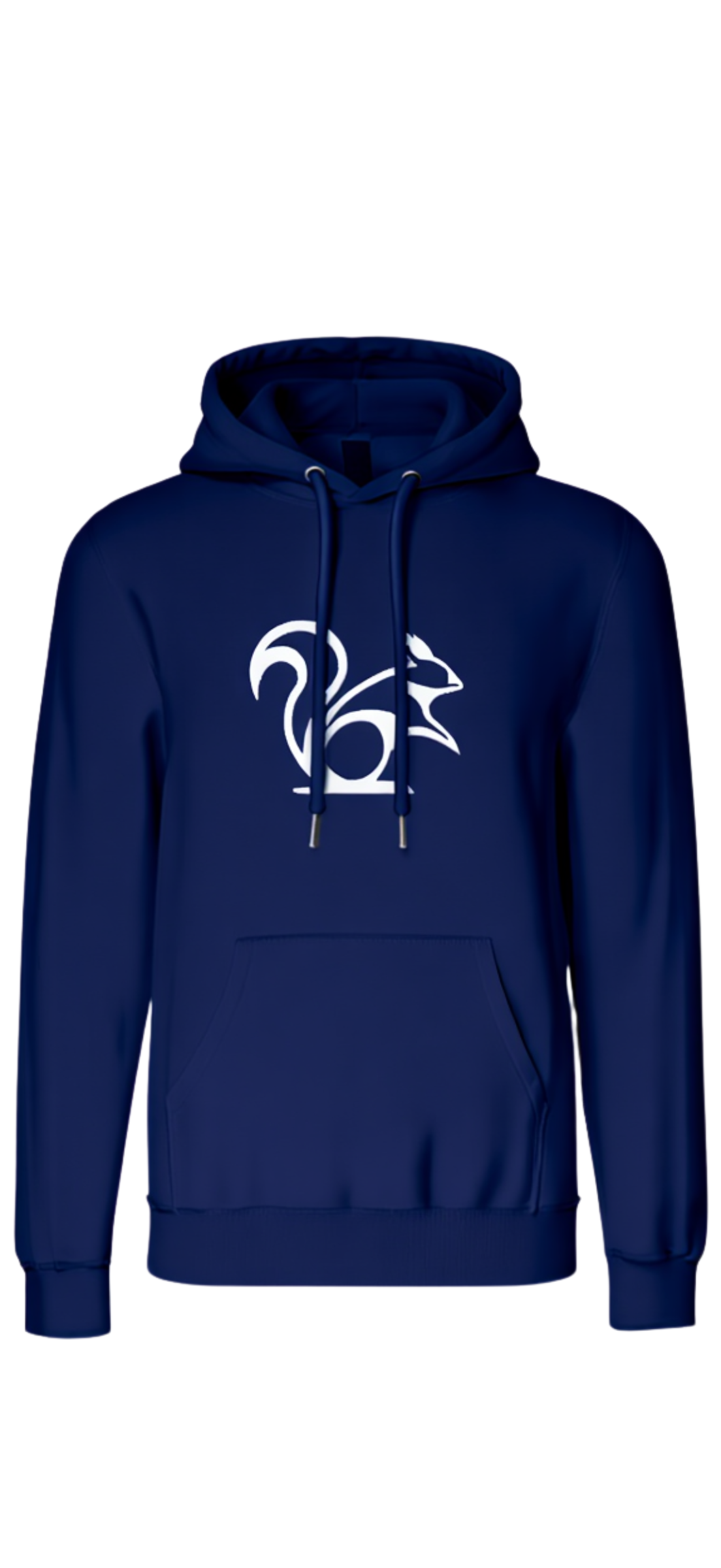 Sweat à capuche logo sur le torse