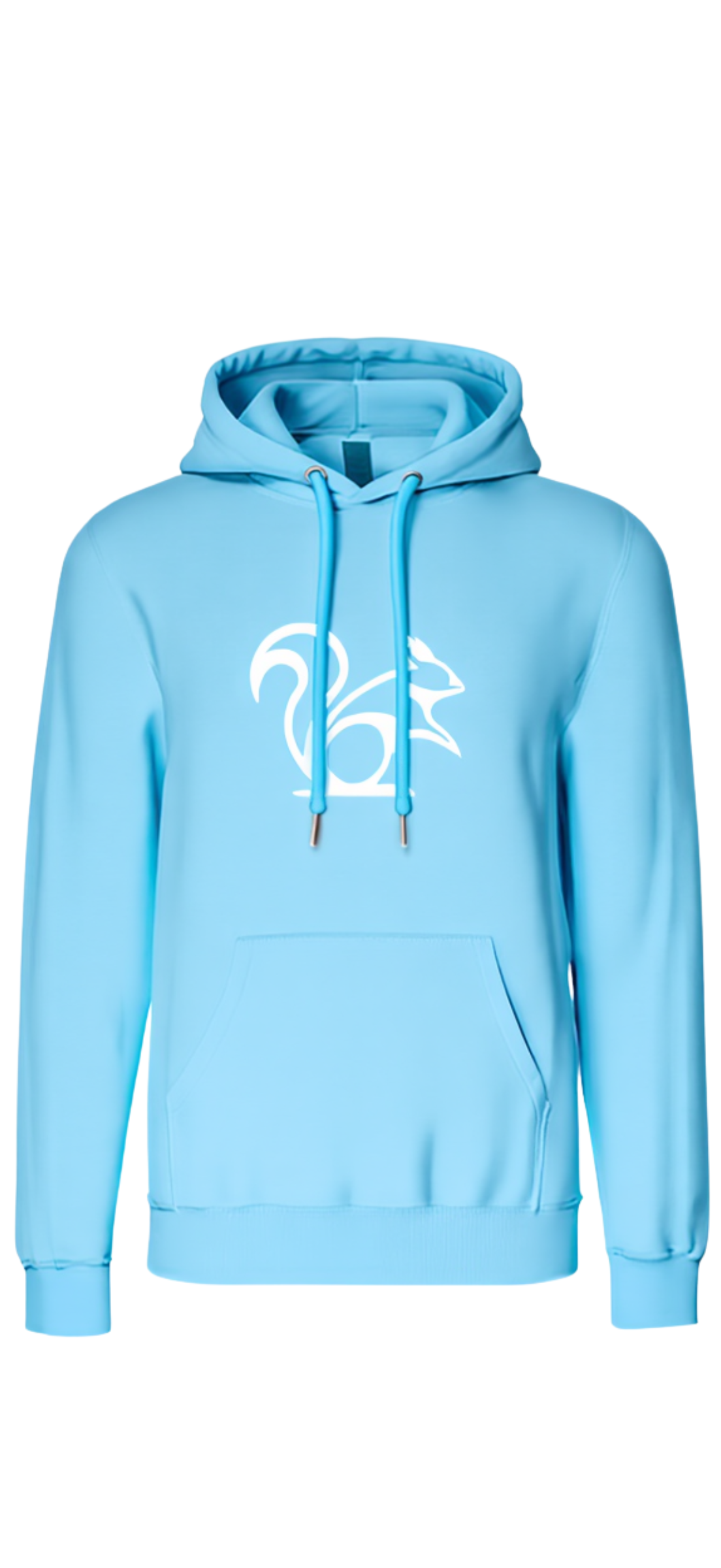 Sweat à capuche logo sur le torse